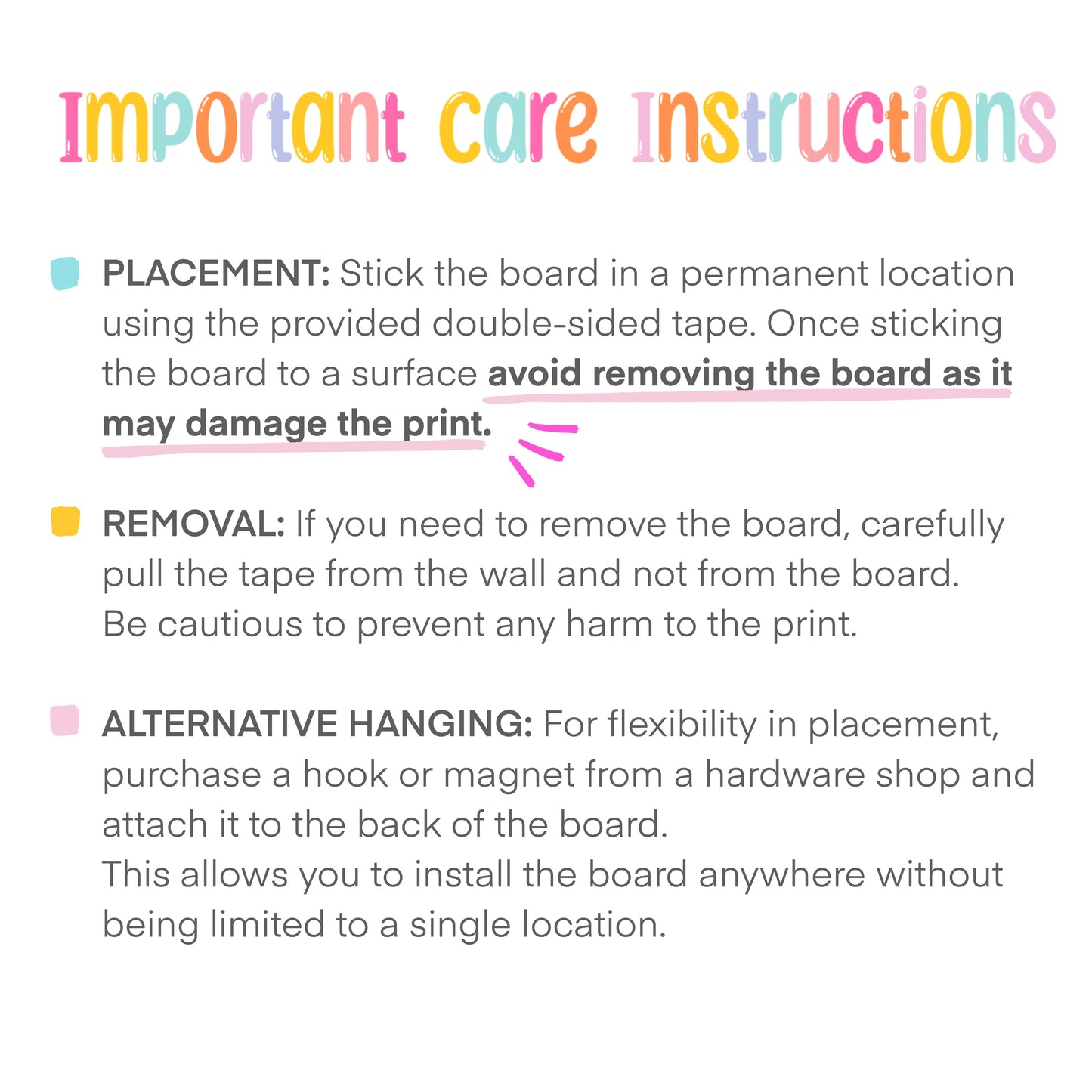 Important List - A4 (8.3"x11.7")