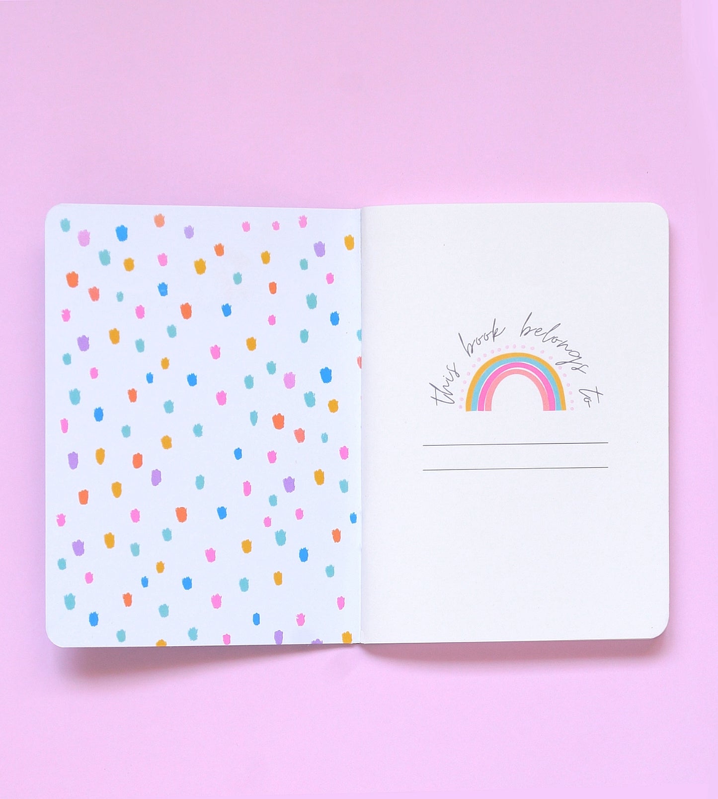 Rainbow Stripes | Plain Pages