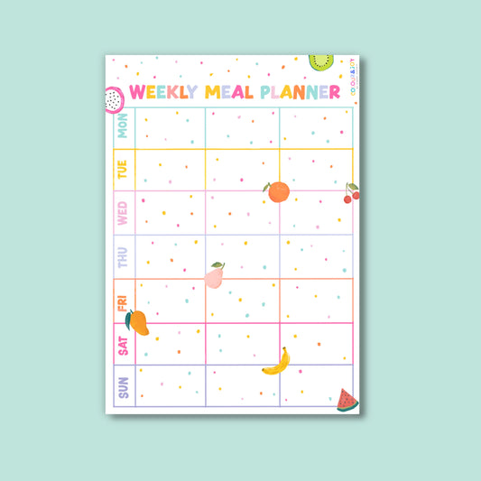 Weekly Meal Planner (2) - A4 (8.3"x11.7")
