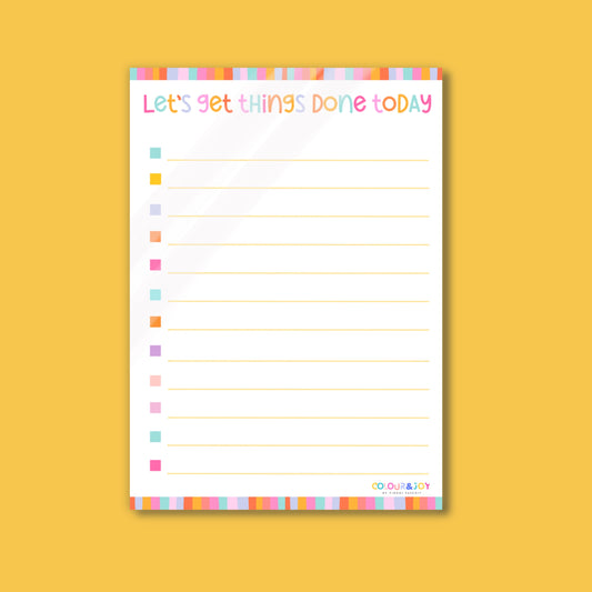 To Do List Planner -  A4 (8.3"x11.7")